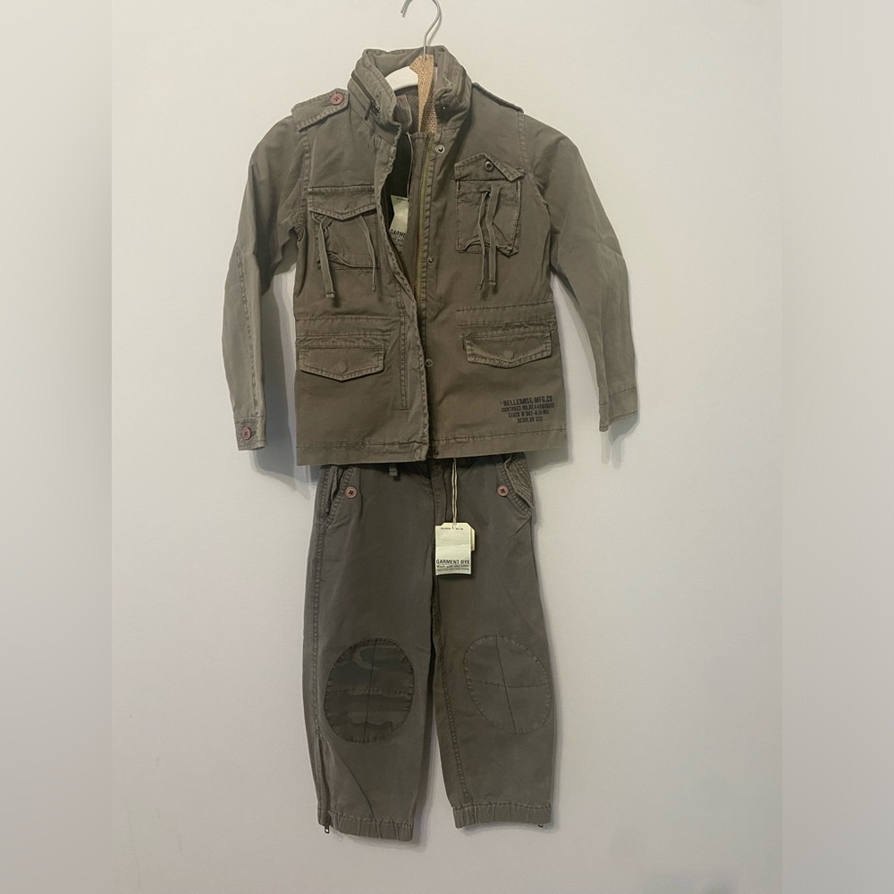 Belle Rose Camo Set 6y